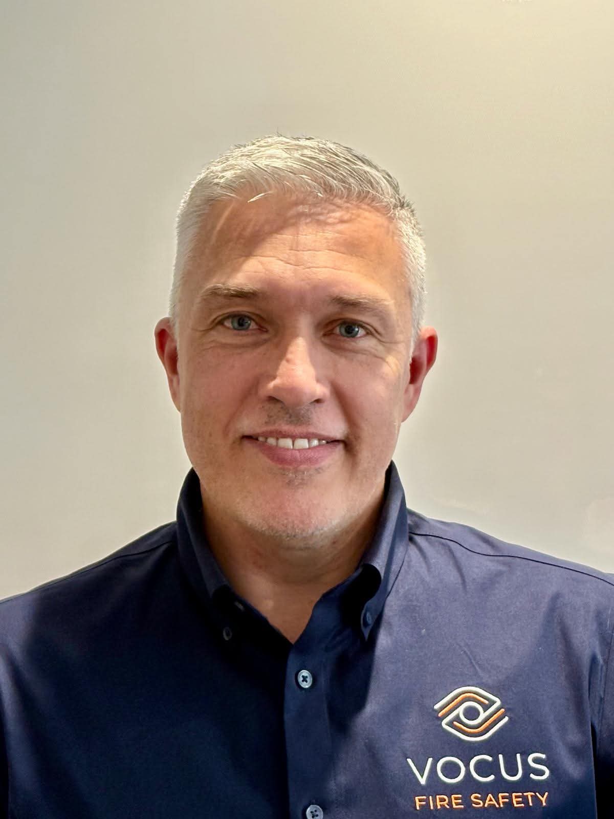 Paul Chamberlain, Managing Director of Vocus Fire Safety